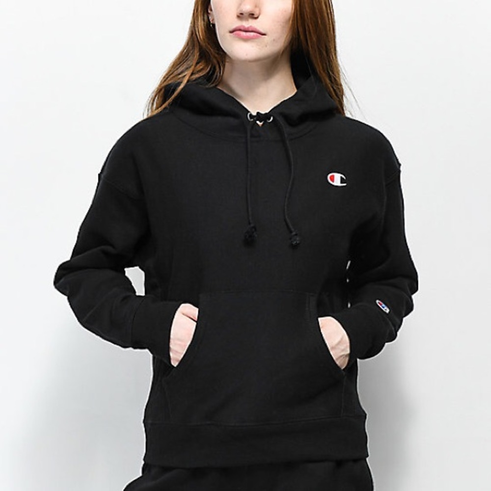Champion Black Hoodie
